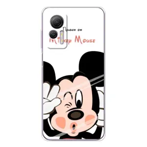 Эксклюзивный чехол для Ulefone Note 14 (AlphaPrint - Мультяшные) (Маус Микки)