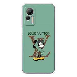 Чехлы Луи Витон для Ulefone Note 14 (AlphaPrint - LOUIS VUITTON) (Микки Маус LV)