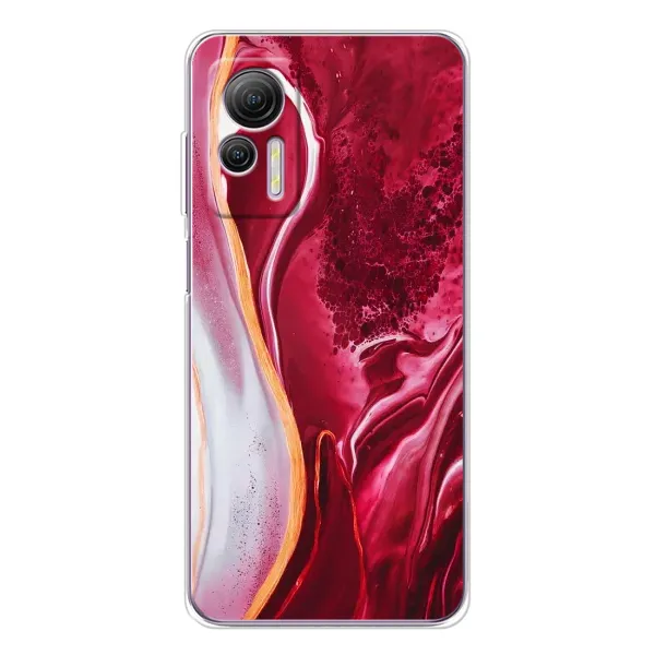 Чехол с принтом «Мрамор красный» для Ulefone Note 14 Чехол с принтом «Мрамор красный» для Ulefone Note 14