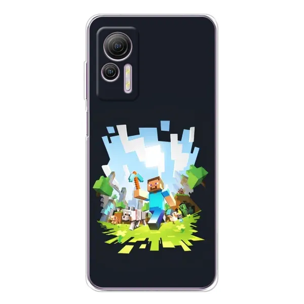 Чехол с принтом «персонажи Minecraft» для Ulefone Note 14 Чехол с принтом «персонажи Minecraft» для Ulefone Note 14