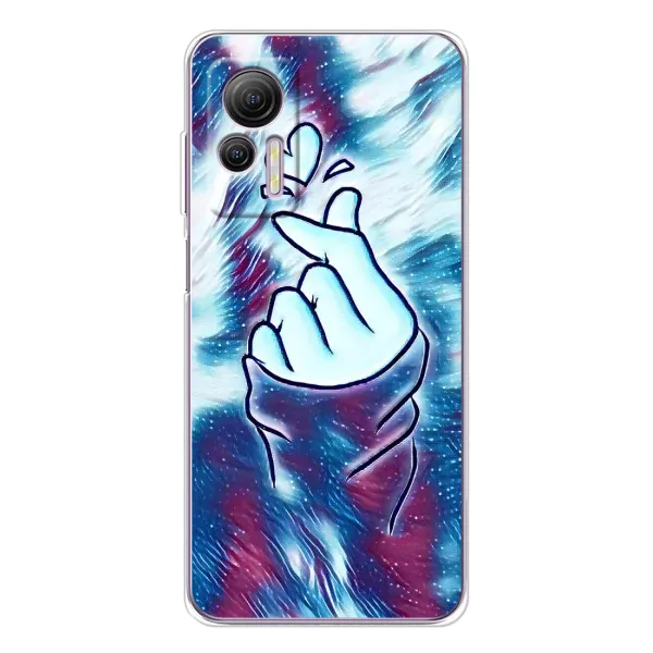 Чехол с принтом «Радужное сердце» для Ulefone Note 14