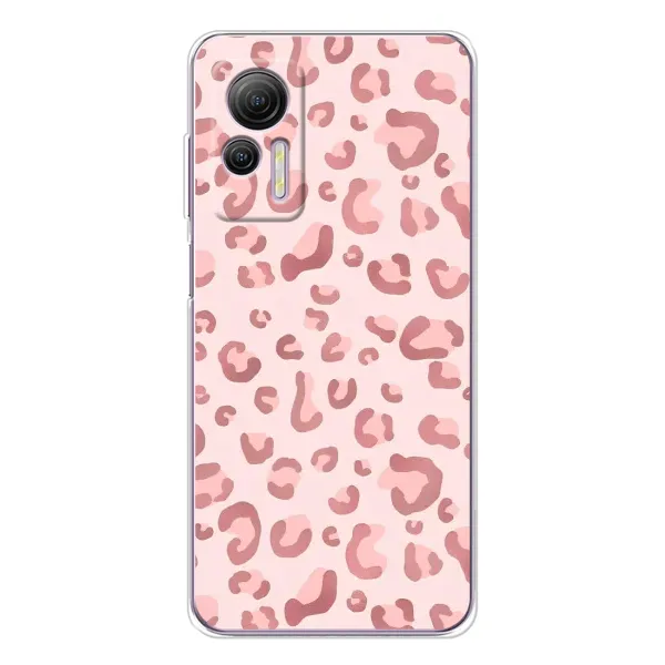 Чехол с принтом «Розовый леопард» для Ulefone Note 14