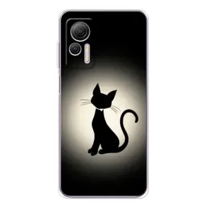 Чехол с принтом «Силуэт котика» для Ulefone Note 14