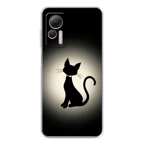 Чехол с принтом «Силуэт котика» для Ulefone Note 14 Чехол с принтом «Силуэт котика» для Ulefone Note 14