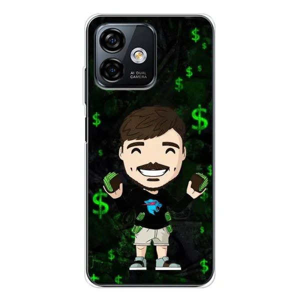 Чехол с принтом «Блогер Beast» для Ulefone Note 16 Pro