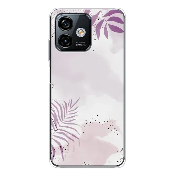 Чохол з принтом «Фіолетове листя» для Ulefone Note 16 Pro Чохол з принтом «Фіолетове листя» для Ulefone Note 16 Pro