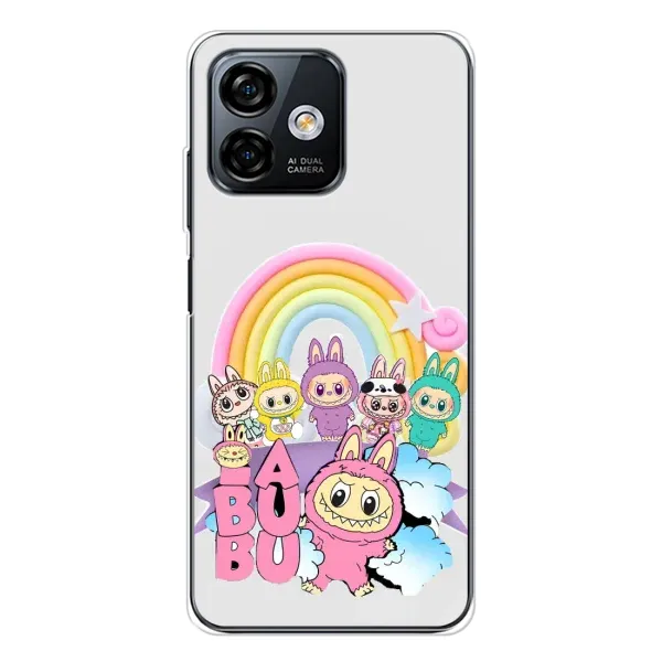 Чехол с принтом «Фон Лабубу» для Ulefone Note 16 Pro