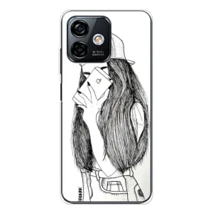 Чохол з принтом «Фото дівчини» для Ulefone Note 16 Pro