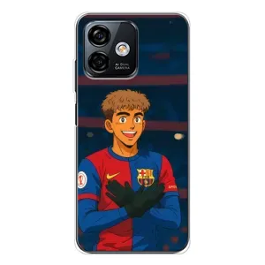 Чехол с принтом «Футболист Ямаль» для Ulefone Note 16 Pro