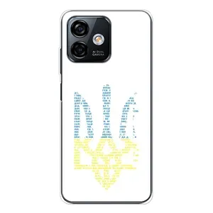 Чохли для Ulefone Note 16 Pro Укр. Символіка (AlphaPrint) (Герб з букв)