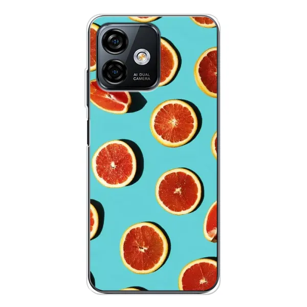Чехол с принтом «Грейпфрут» для Ulefone Note 16 Pro