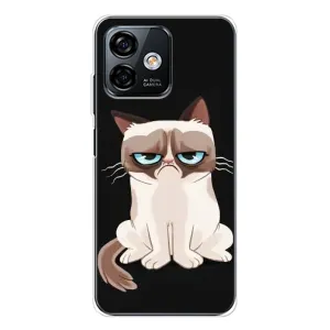 Чохол з принтом «Сумний кіт» для Ulefone Note 16 Pro