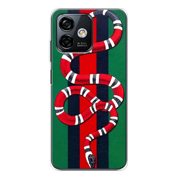 Чехол с принтом «Gucci змия» для Ulefone Note 16 Pro Чехол с принтом «Gucci змия» для Ulefone Note 16 Pro
