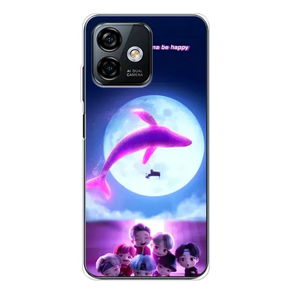 Чехол с принтом «КИТ BTS» для Ulefone Note 16 Pro Чехол с принтом «КИТ BTS» для Ulefone Note 16 Pro