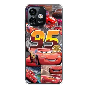 Чохол з принтом «Колаж Блискавка Маквін» для Ulefone Note 16 Pro