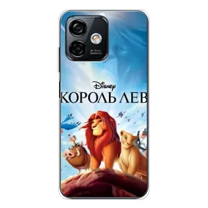 Чехол с принтом «Постер Король Лев» для Ulefone Note 16 Pro