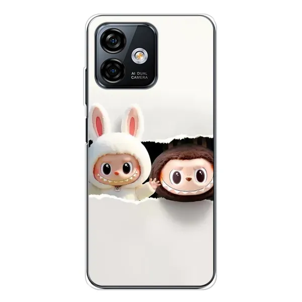 Чехол с принтом «Лабубу» для Ulefone Note 16 Pro