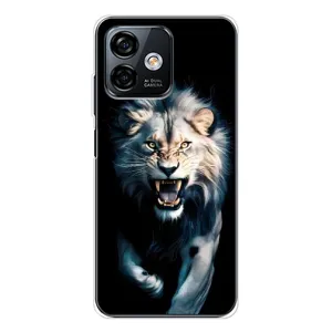 Чохол з принтом «Лев у темряві» для Ulefone Note 16 Pro