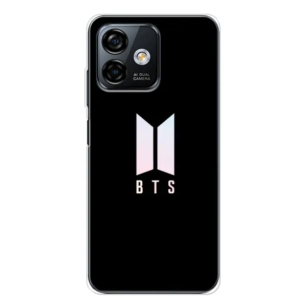 Чехол с принтом «Лого BTS» для Ulefone Note 16 Pro Чехол с принтом «Лого BTS» для Ulefone Note 16 Pro