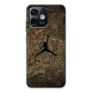 Чехлы для Ulefone Note 16 Pro - с картинкой JORDAN (AlphaPrint) (Logo Jordan)