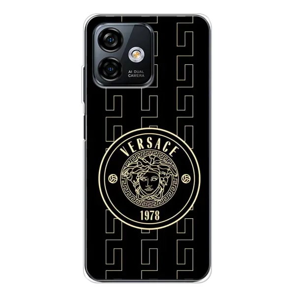 Чехол с принтом «Лого Версаче» для Ulefone Note 16 Pro
