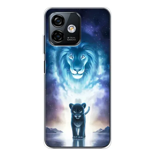 Чехол с принтом «Маленький лев» для Ulefone Note 16 Pro