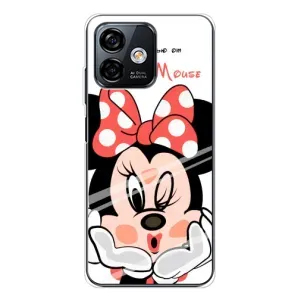 Эксклюзивный чехол для Ulefone Note 16 Pro (AlphaPrint - Мультяшные) (Маус Минни)