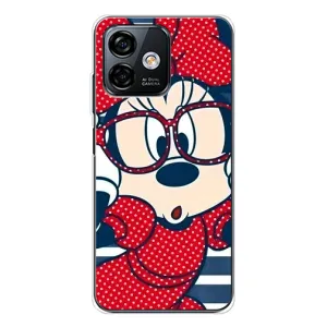 Эксклюзивный чехол для Ulefone Note 16 Pro (AlphaPrint - Мультяшные) (Маус в очках)
