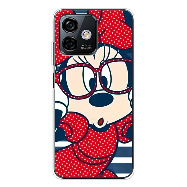 Чехол с принтом «Маус в очках» для Ulefone Note 16 Pro