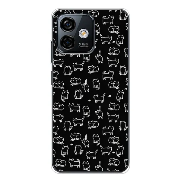 Чохол з принтом «Маленькі котики» для Ulefone Note 16 Pro