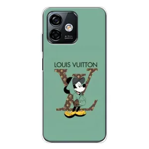 Чехлы Луи Витон для Ulefone Note 16 Pro (AlphaPrint - LOUIS VUITTON) (Микки Маус LV)