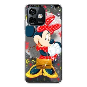 Чехол Disney Mouse Ulefone Note 16 Pro (PREMIUMPrint) (Minni с бантиком)
