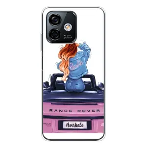 Чохол з принтом «На машині» для Ulefone Note 16 Pro