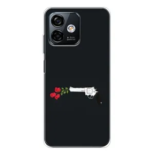 Чехлы (ART) Цветы на Ulefone Note 16 Pro (VPrint) (Неожиданные цветы)
