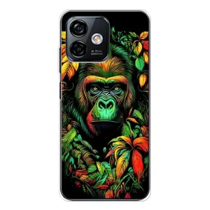 Чехол с принтом «Обезьяна в тропиках» для Ulefone Note 16 Pro