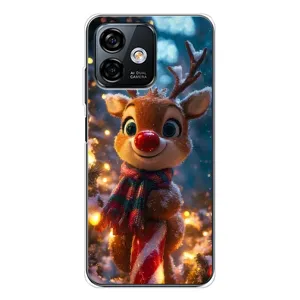 Чехол с принтом «Олень с шарфом» для Ulefone Note 16 Pro