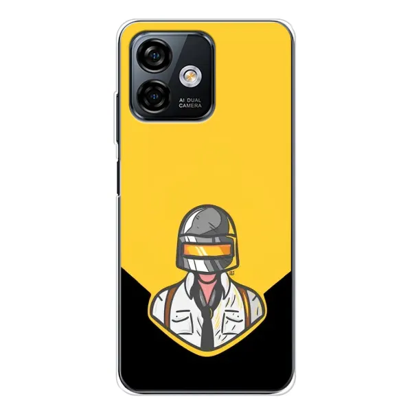 Чехол с принтом «Пабг в шлеме» для Ulefone Note 16 Pro Чехол с принтом «Пабг в шлеме» для Ulefone Note 16 Pro
