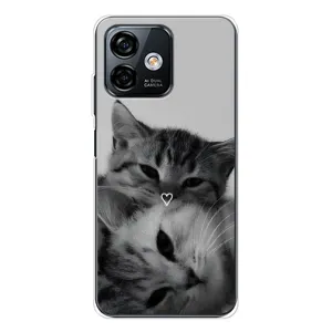 Чохол з принтом «Пара котів» для Ulefone Note 16 Pro