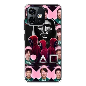 Чохол з принтом «Учасники Гра кальмара» для Ulefone Note 16 Pro