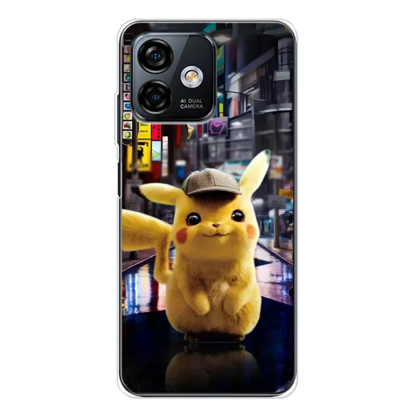 Чехол с принтом «Пикачу покемон» для Ulefone Note 16 Pro Чехол с принтом «Пикачу покемон» для Ulefone Note 16 Pro