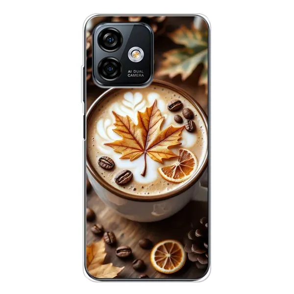 Чехол с принтом «Пряный кофе» для Ulefone Note 16 Pro