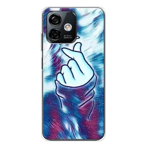 Чехол с принтом «Радужное сердце» для Ulefone Note 16 Pro