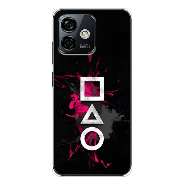 Чохол з принтом «Символи Гра кальмара» для Ulefone Note 16 Pro Чохол з принтом «Символи Гра кальмара» для Ulefone Note 16 Pro