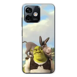 Чехол с принтом «Шрек и Осел» для Ulefone Note 16 Pro