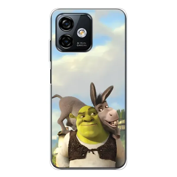 Чехол с принтом «Шрек и Осел» для Ulefone Note 16 Pro Чехол с принтом «Шрек и Осел» для Ulefone Note 16 Pro