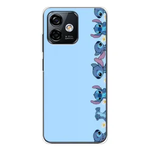 Чехол с принтом Стич на Ulefone Note 16 Pro (Стич фон)