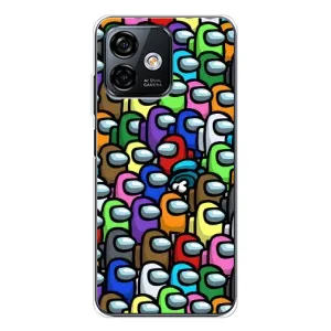 Чехол Амонг Ас для Ulefone Note 16 Pro (AlphaPrint) (Убит)