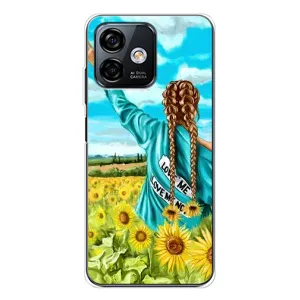 Чохол для Патріота України Ulefone Note 16 Pro - (AlphaPrint) (Україночка)