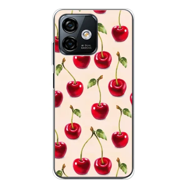 Чехол с принтом «Вишня» для Ulefone Note 16 Pro