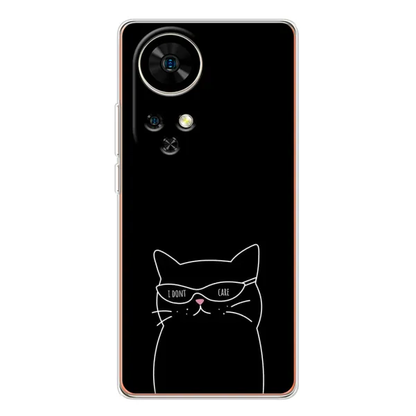 Чохол з принтом «Байдужий кіт» для Ulefone Note 17 Pro Чохол з принтом «Байдужий кіт» для Ulefone Note 17 Pro